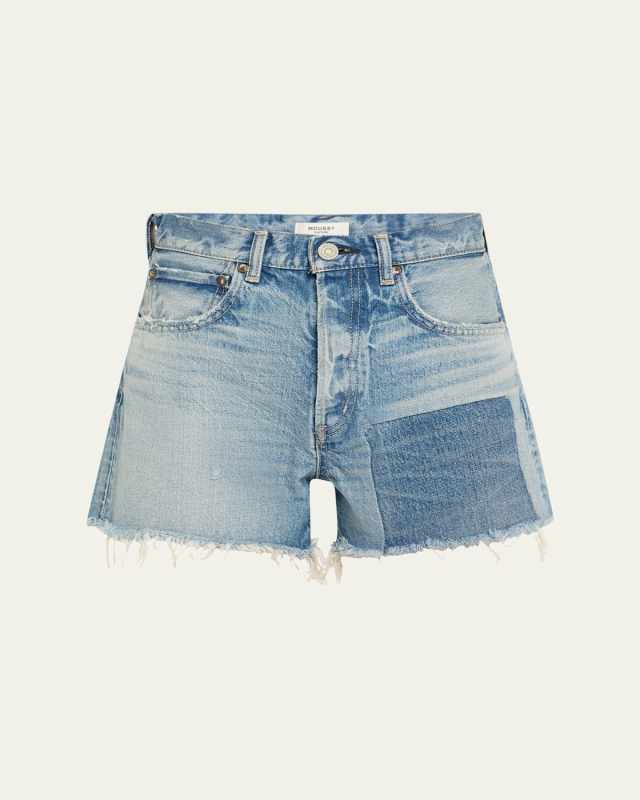 Cheswold Distressed Denim Shorts